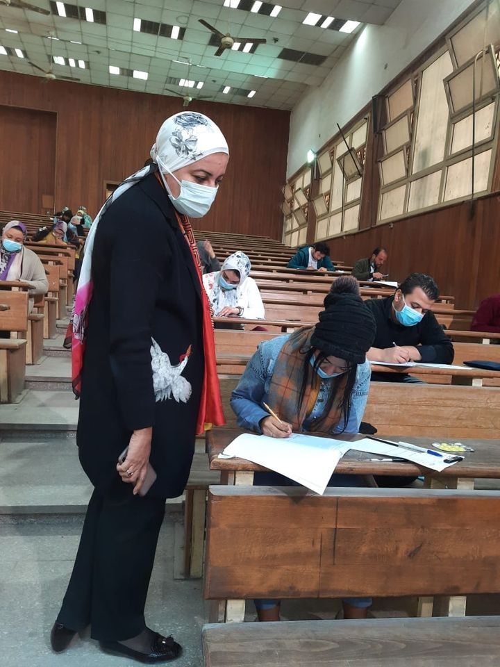 جانب من الامتحان 