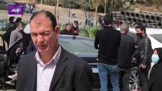 جنازة والدة رضوى الشربينى 