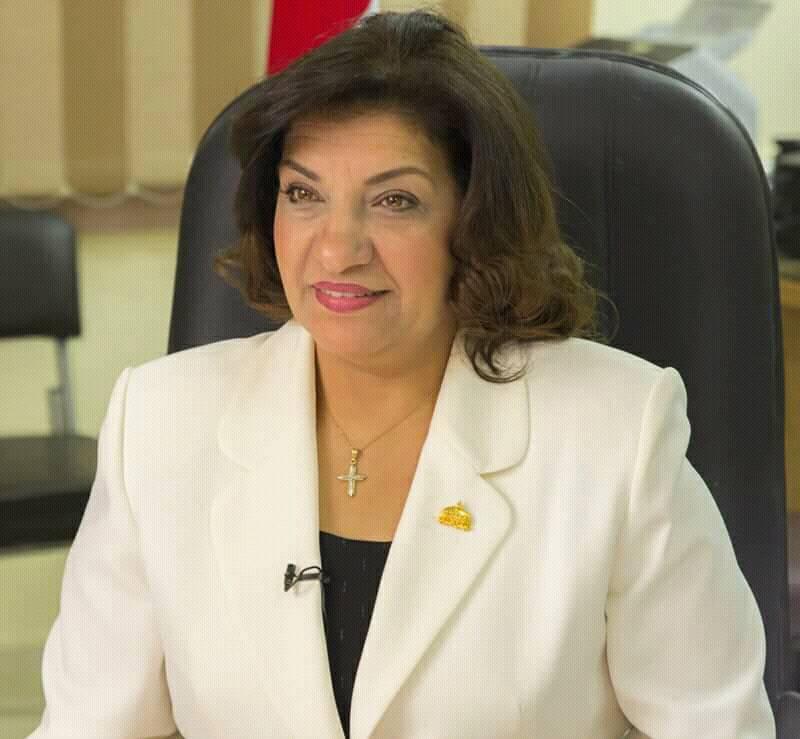 النائبة ايفلين متى ، عضو لجنة الصناعة بالبرلمان