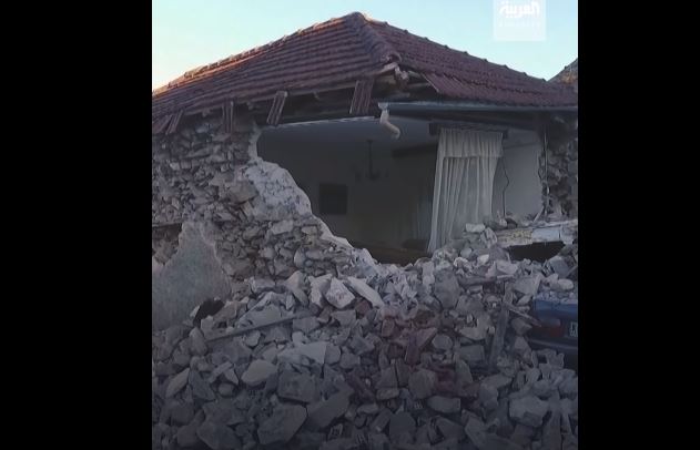 زلزال ضرب اليونان  زلزال ضرب اليونان