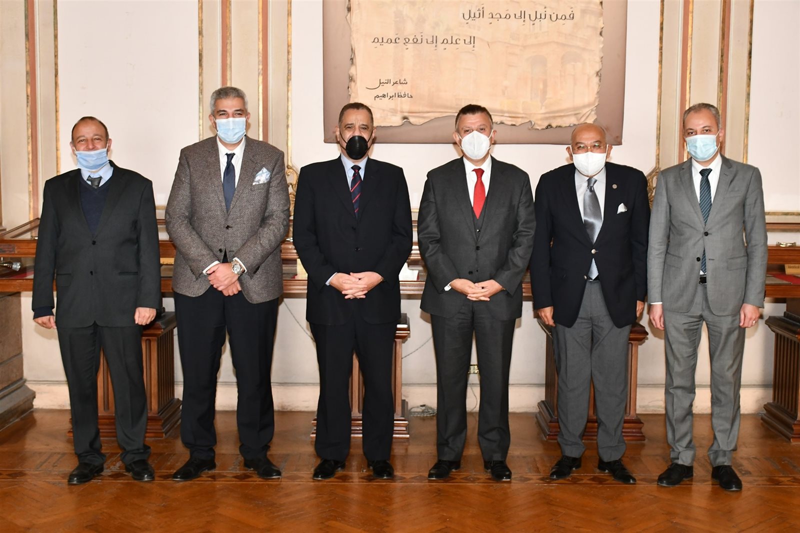 جانب من الاستقبال 