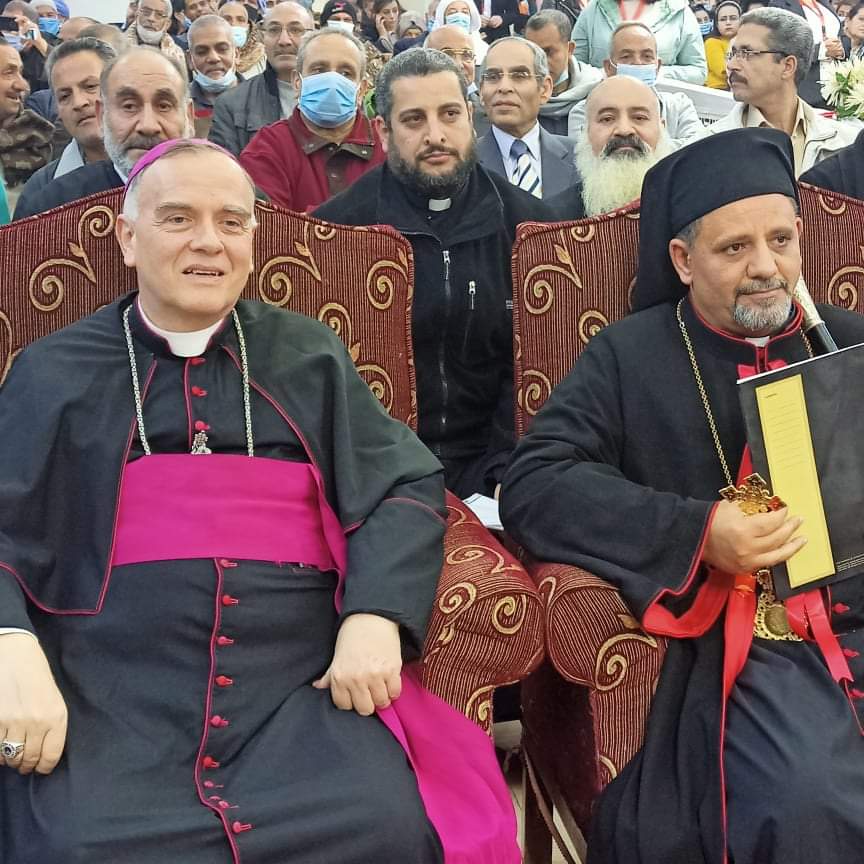  ايبارشية الكاثوليك بالمنيا تحيي الذكرى الأولى للتدشين