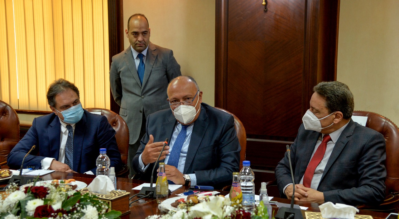 سامح شكري وزير الخارجية