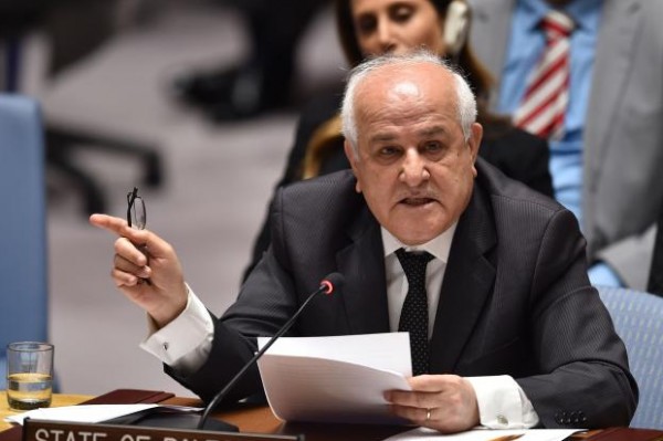 مندوب فلسطين لدي الأمم المتحدة 