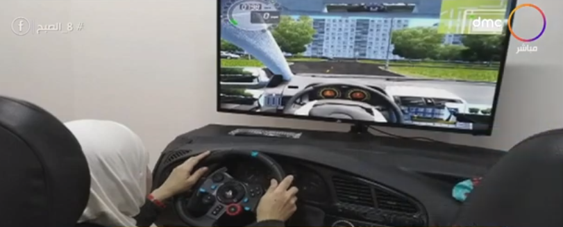 أسماء الوراقي، اول فتاة تعلم الرجال قيادة السيارات بالمنوفية