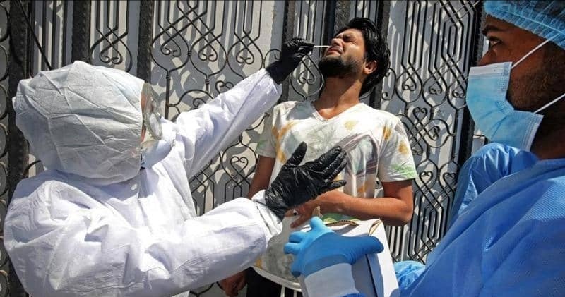 إصابات كورونا - ارشيفي 