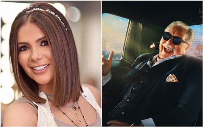 يحيى الفخرانى ومنى زكى 