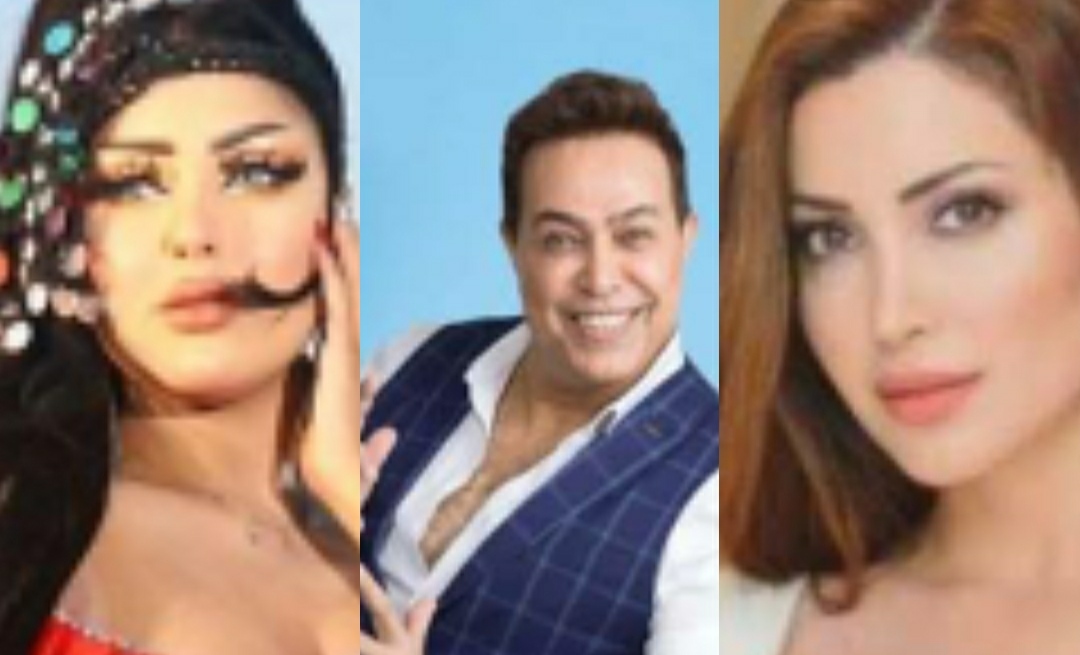 نسرين طافش وحكيم وسلمي الشيمي