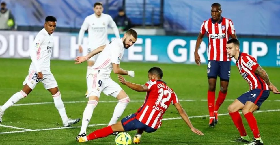 بنزيما ضد أتلتيكو مدريد