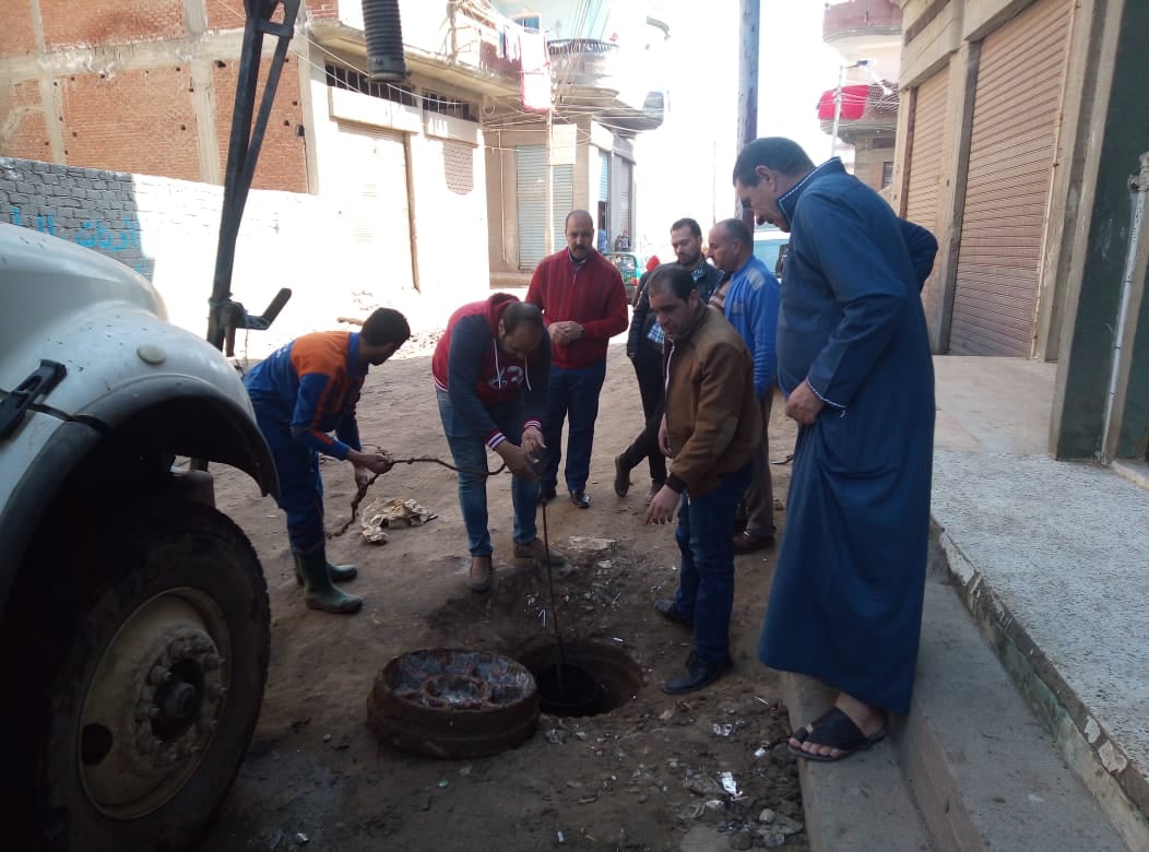 صيانة خطوط الصرف