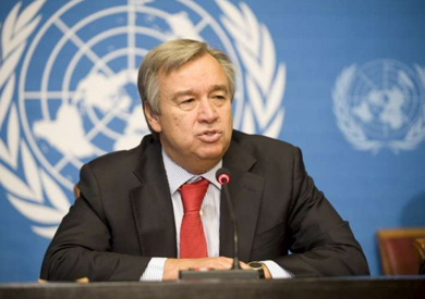 الأمين العام للأمم المتحدة أنطونيو جوتيريش