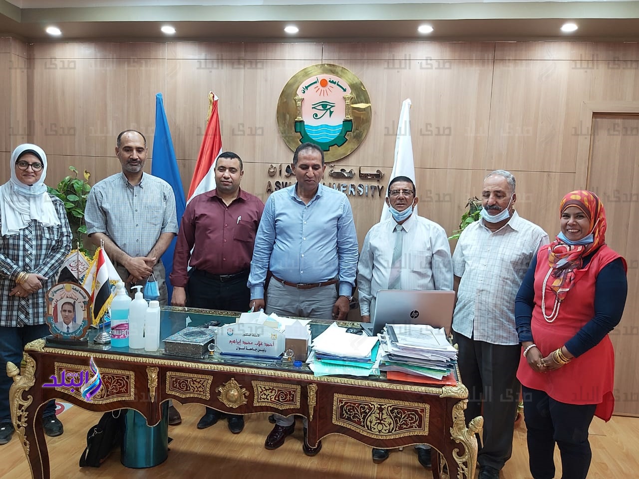 مشروع المناعة بجامعة أسوان 