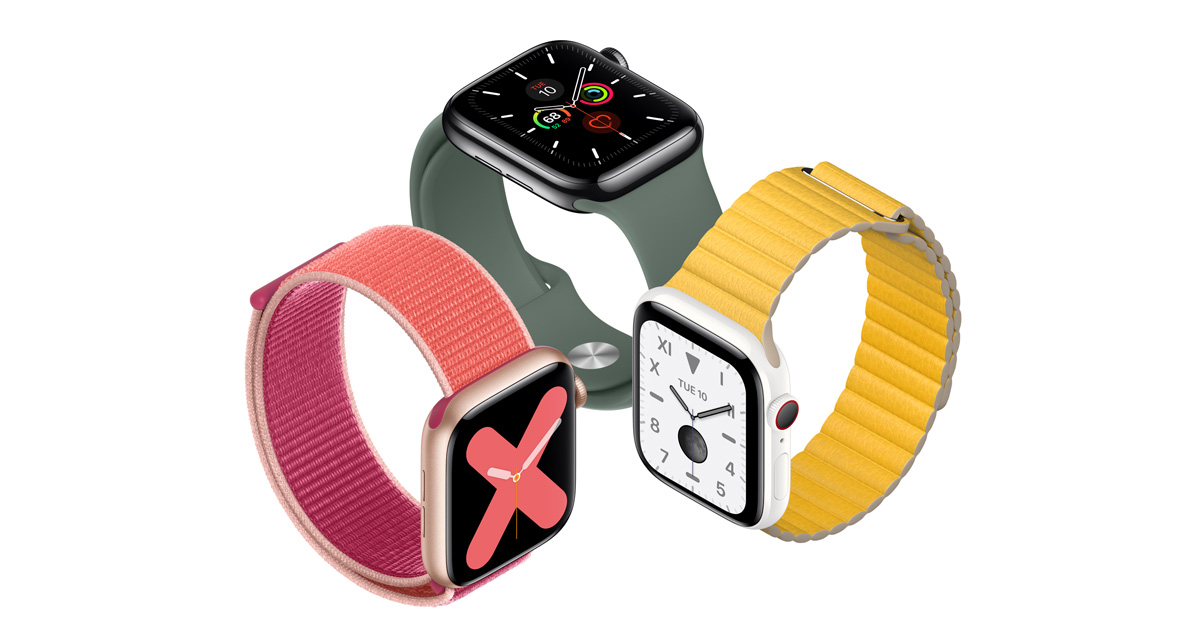 تخفيض خرافى على سعر ساعة Apple Watch 5 الذكية من آبل 