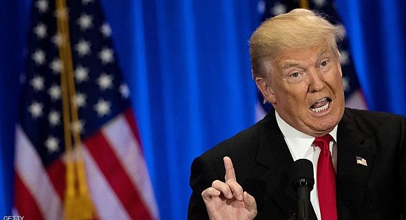 الرئيس الامريكي دونالد ترامب
