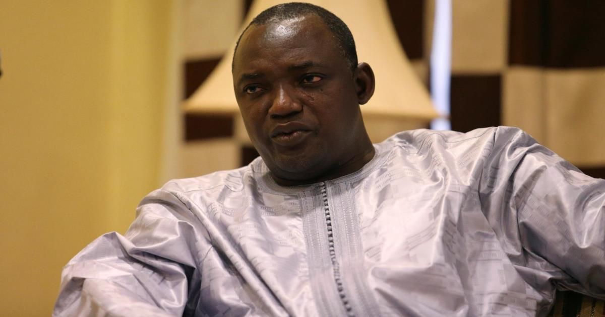 رئيس جامبيا المنتخب أداما بارو