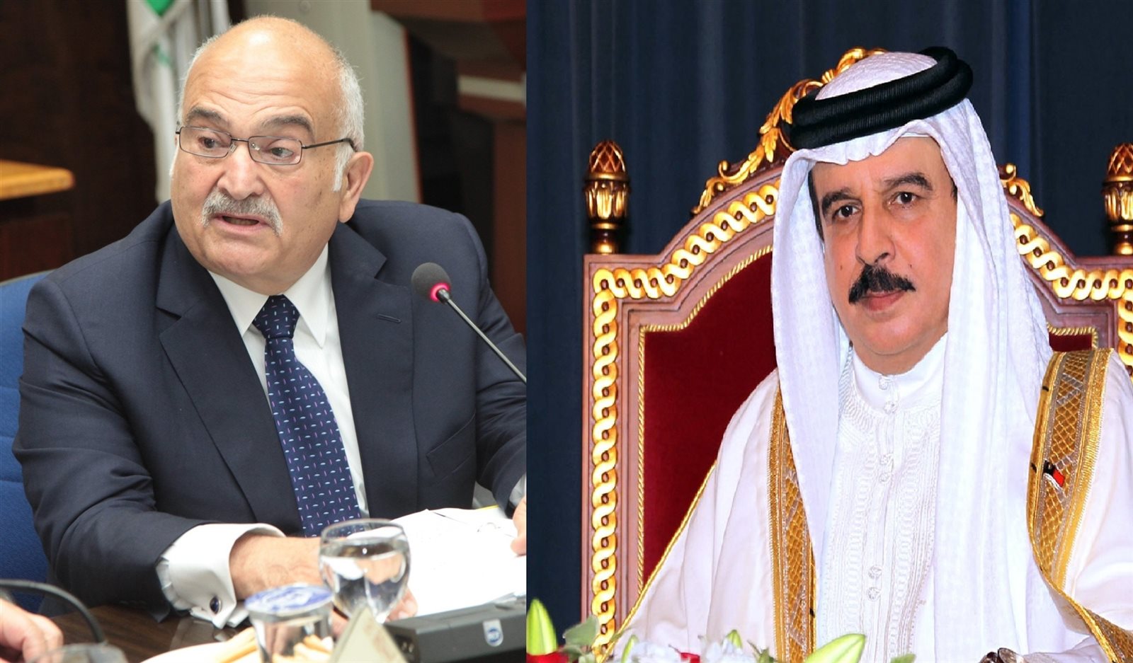 عاهل البحرين يستقبل الحسن بن طلال