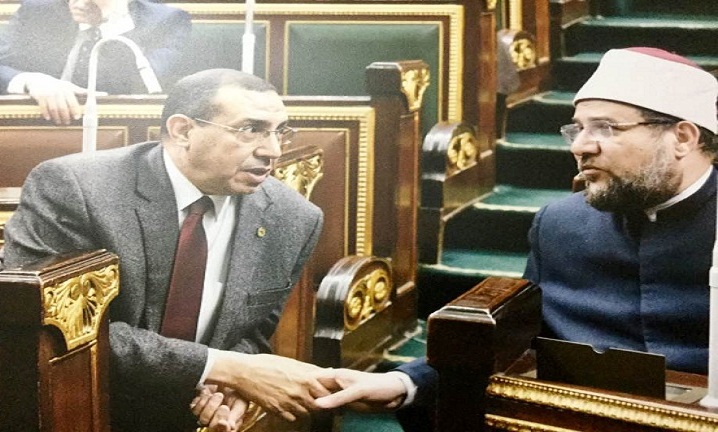 النائب محمد الشهاوي مع وزير الأوقاف