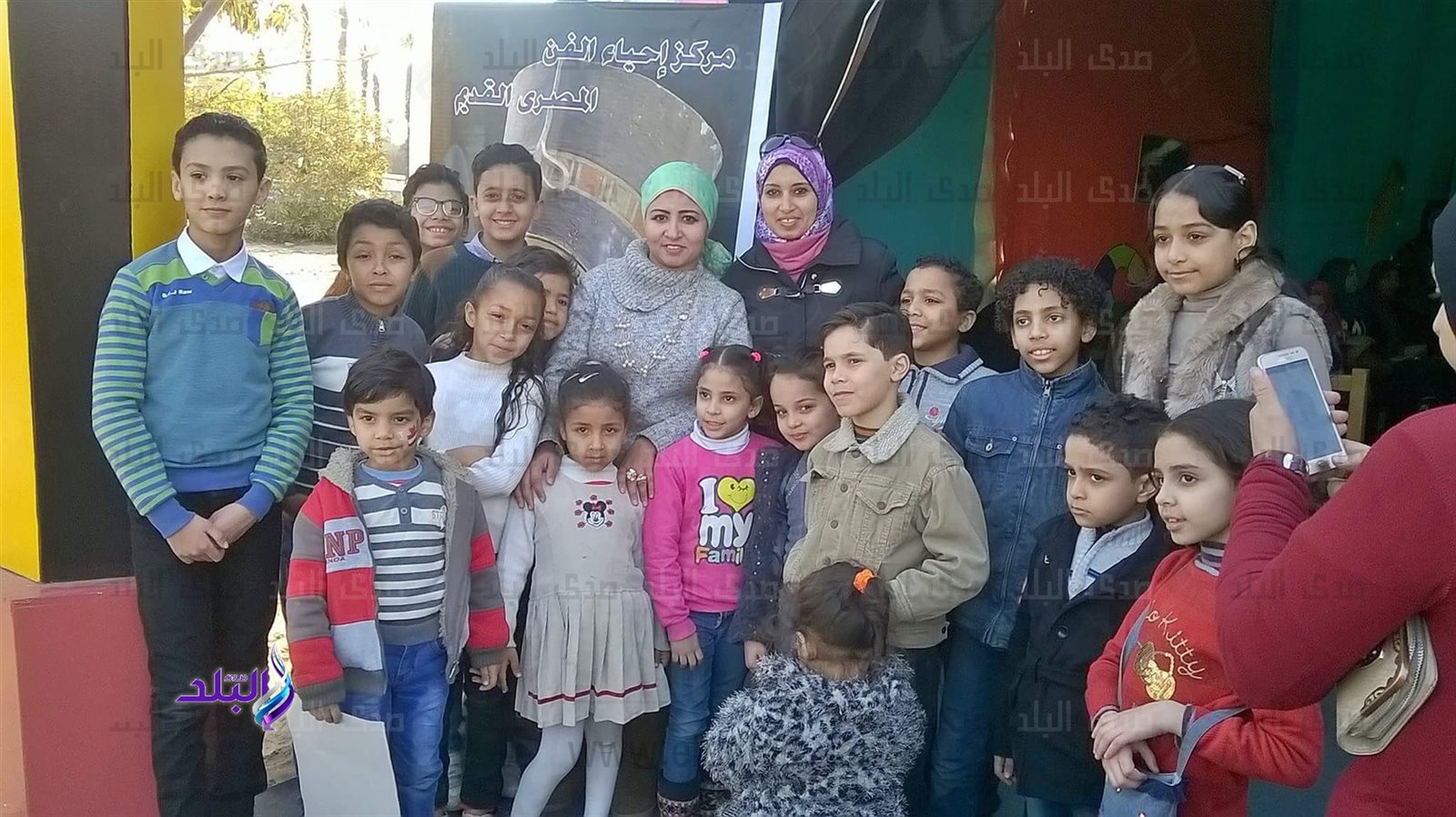 خيمة وزارة الآثار 