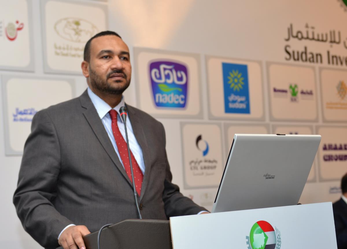 وزير الدولة بوزارة الاستثمار السودانية أسامة فيصل وزير الدولة بوزارة الاستثمار السودانية أسامة فيصل