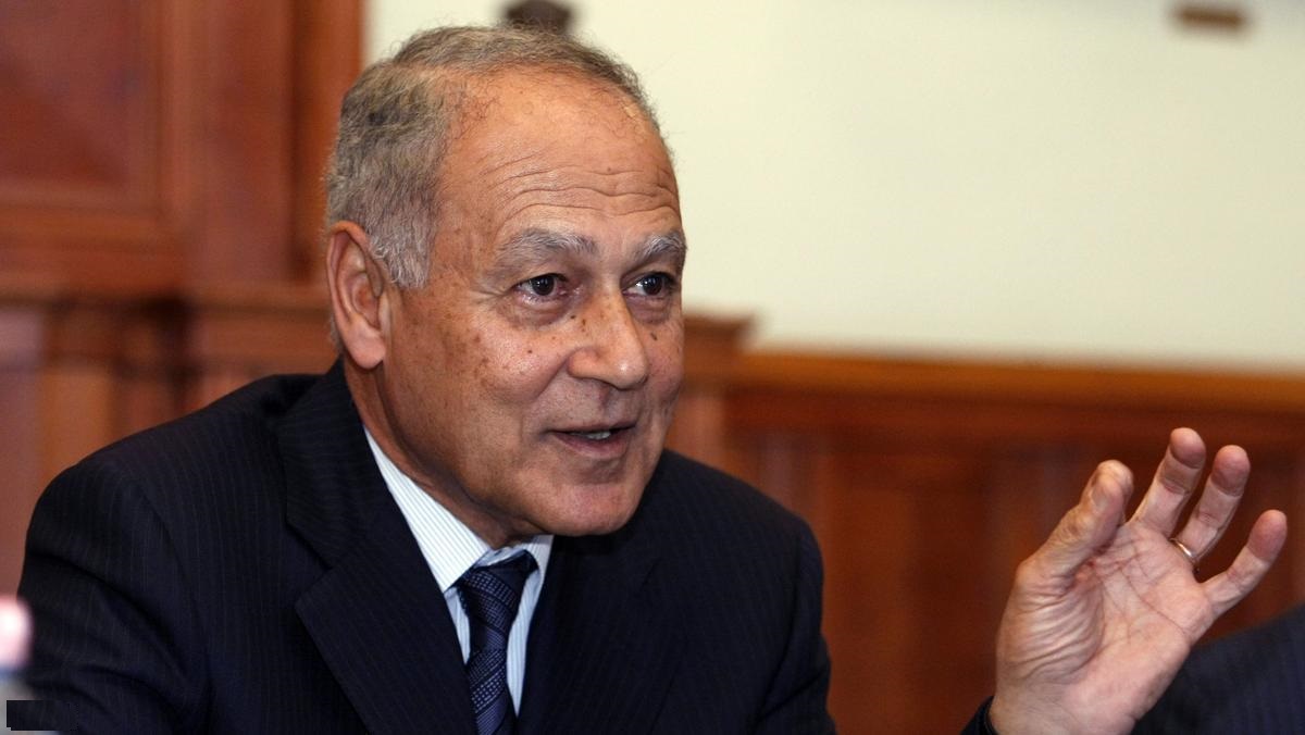 احمد أبو الغيط الامين العام لجامعة الدول العربية