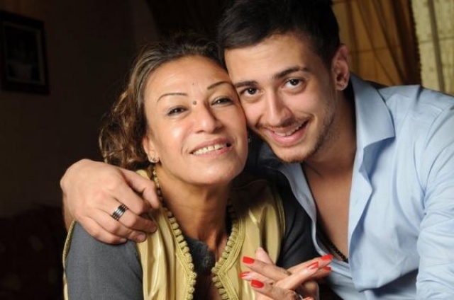 سعد لم ووالدته سعد لم ووالدته
