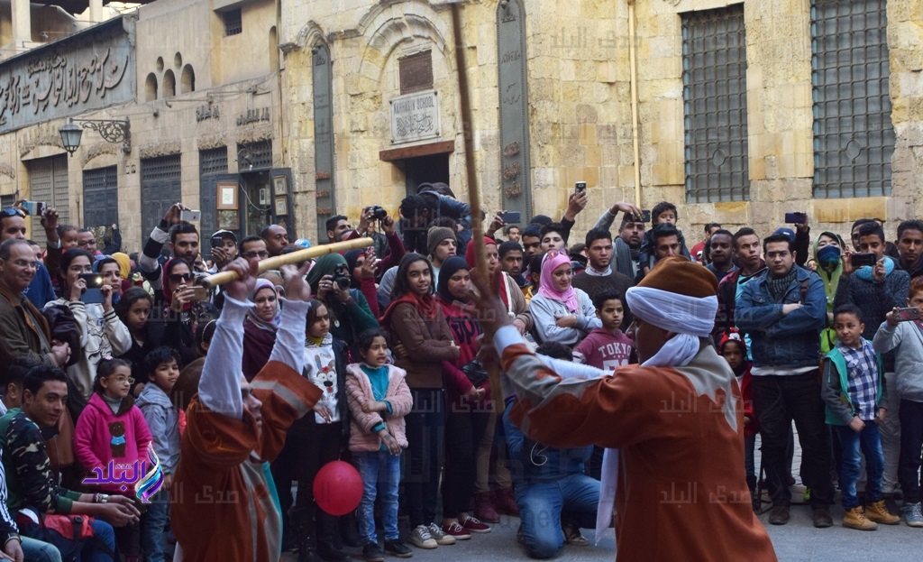 التحطيب في شارع المعز 