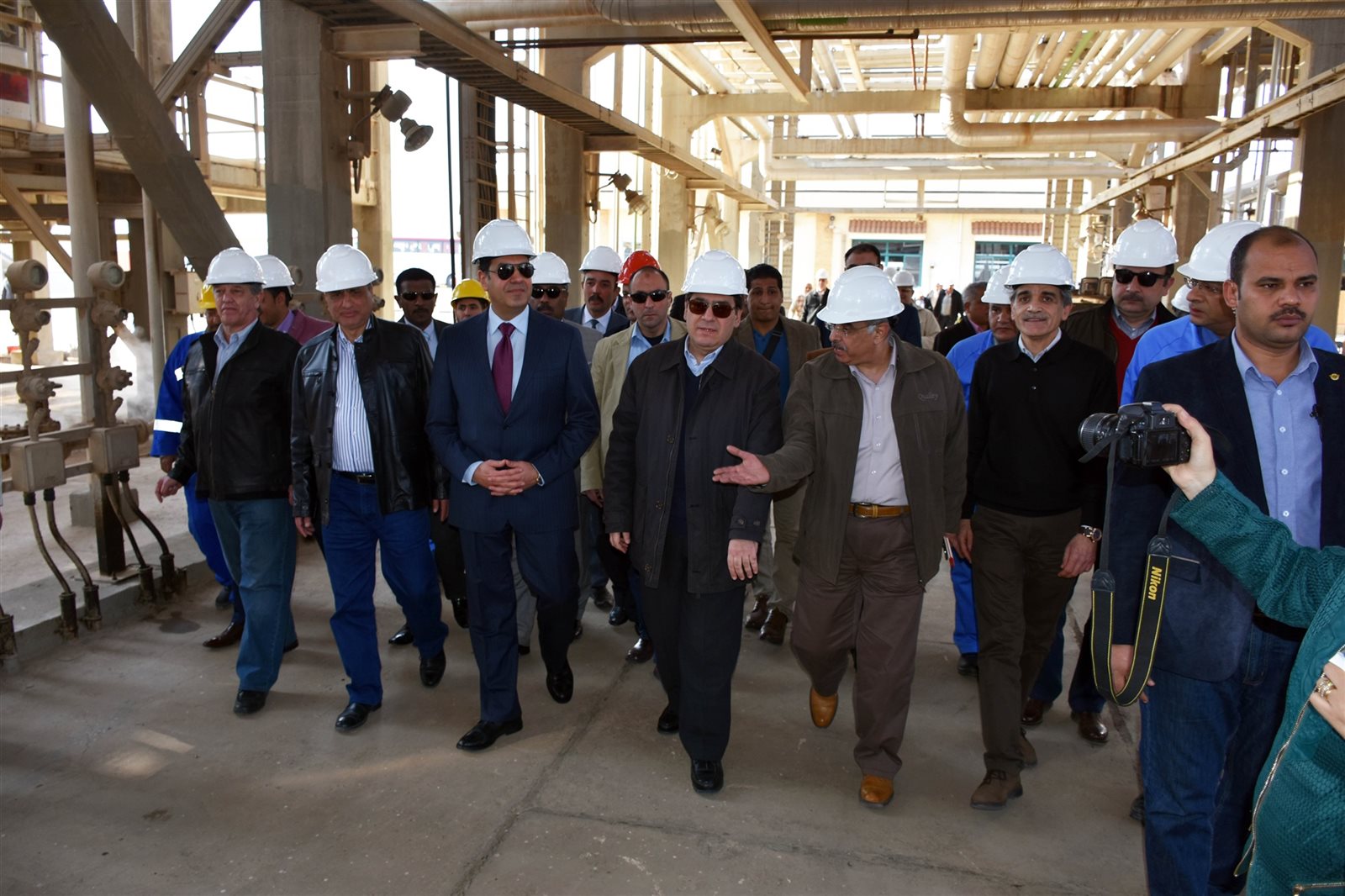 جانب من الزيارة