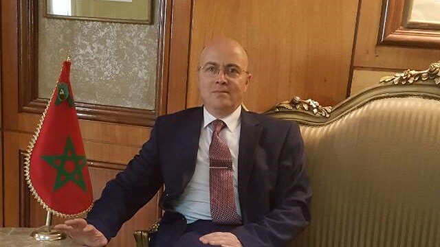 السفير المغربي بالقاهرة أحمد التازي السفير المغربي بالقاهرة أحمد التازي