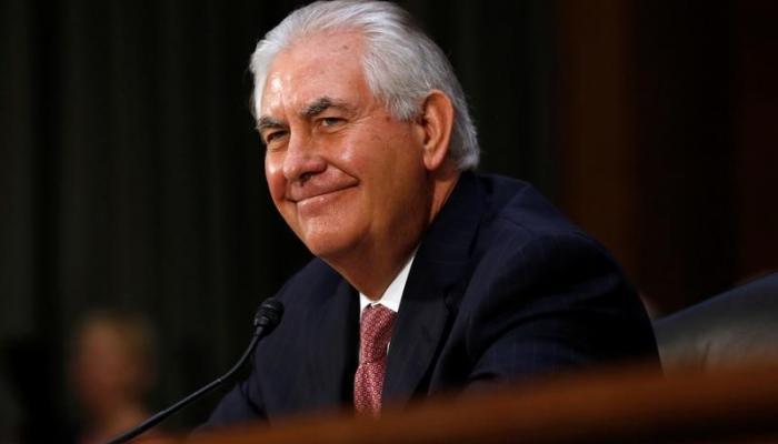 وزير الخارجية الأمريكي ريكس تيلرسون 