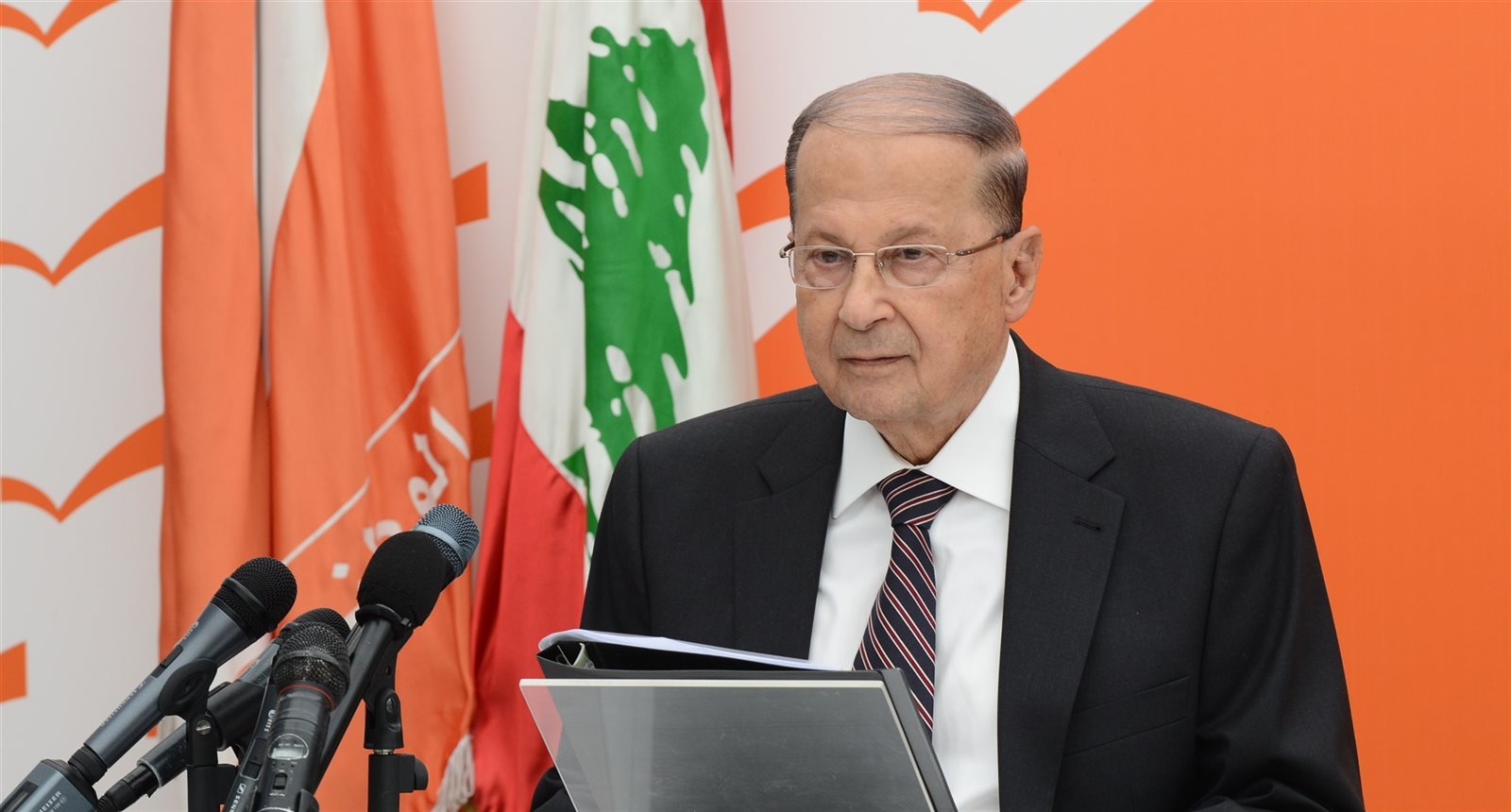 الرئيس اللبنانى ميشيل عون الرئيس اللبنانى ميشيل عون