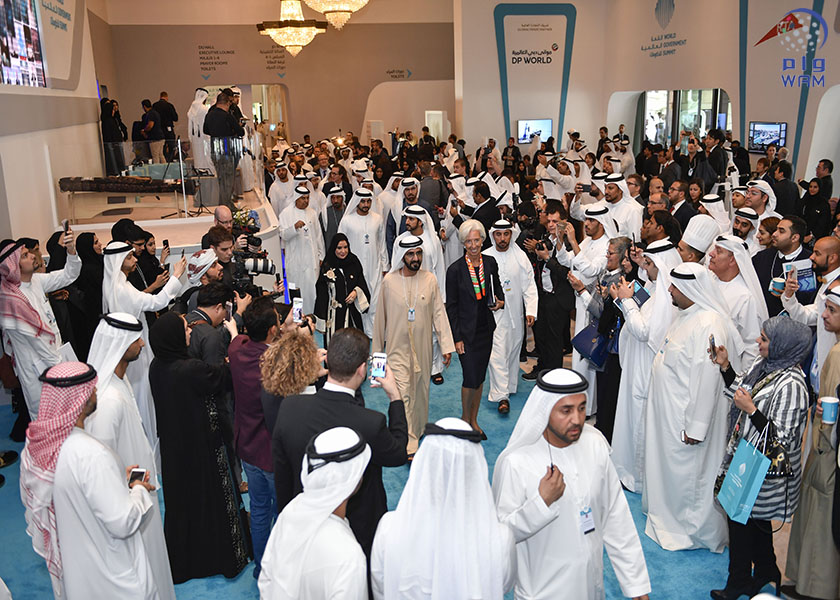 لاجارد ومحمد بن راشد لاجارد ومحمد بن راشد