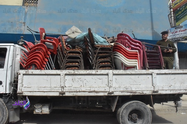 إزالة 356 حالة إشغال طريق إزالة 356 حالة إشغال طريق