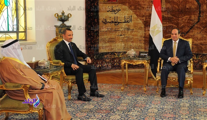 السيسي ورئيس مجلس الأمة الكويتي