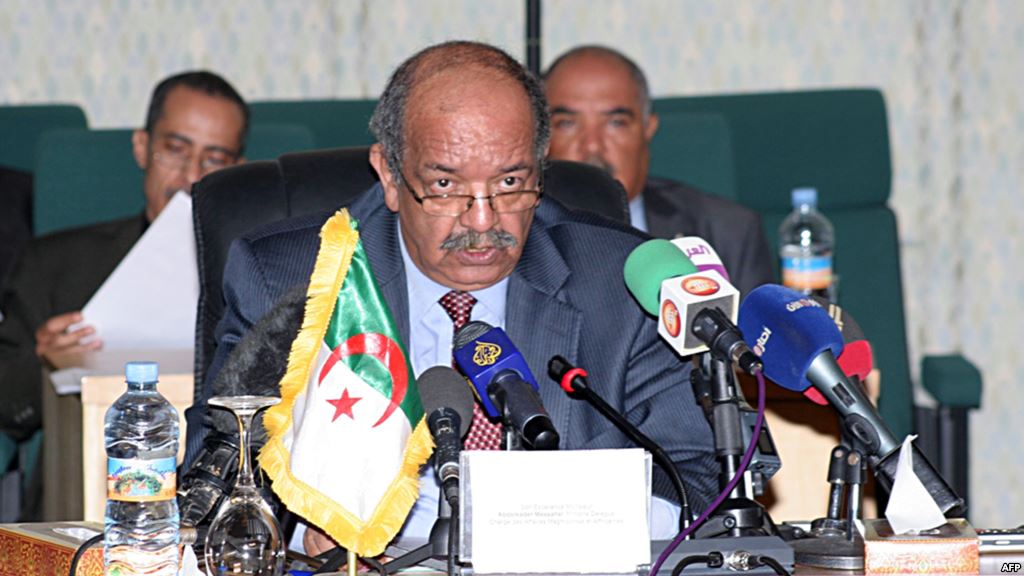 الوزير الجزائري للشئون المغاربيةعبد القادر مساهل