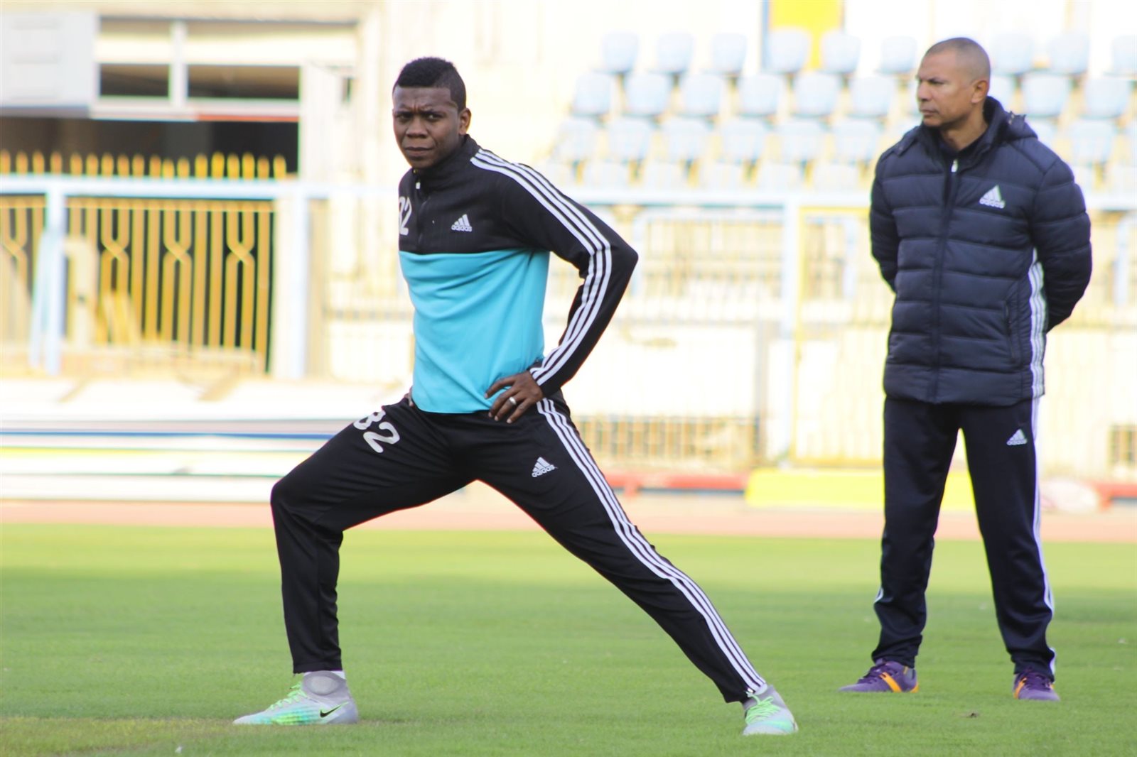 الغانى ريتشارد بافور مدافع النادى الاسماعيلى