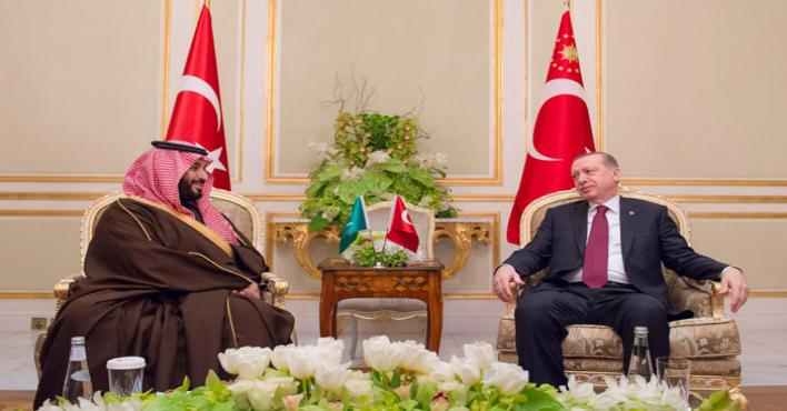 أردوغان والأمير محمد بن سلمان أردوغان والأمير محمد بن سلمان