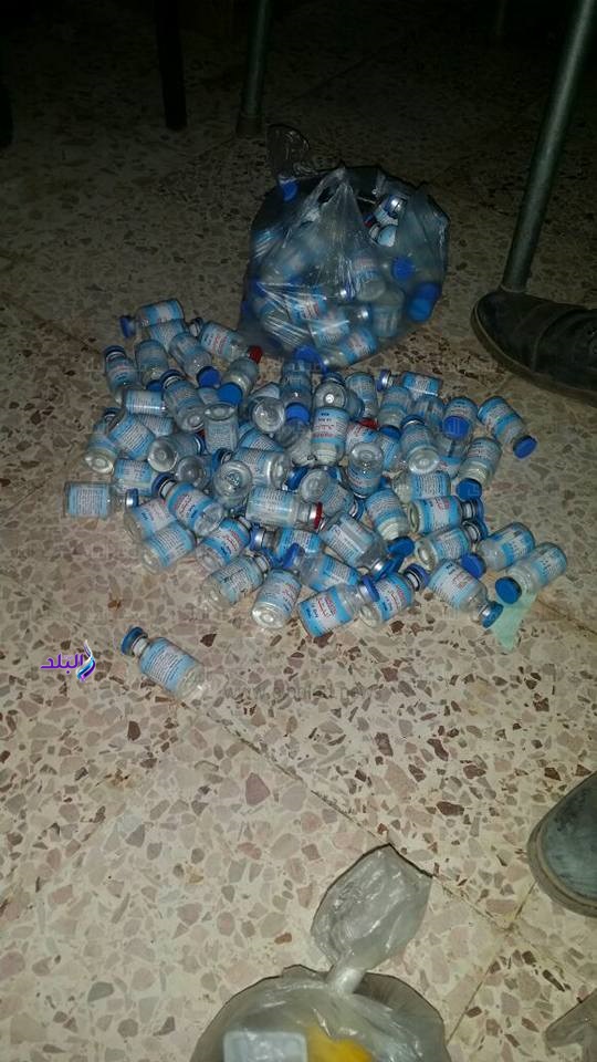بعض المضبوطات