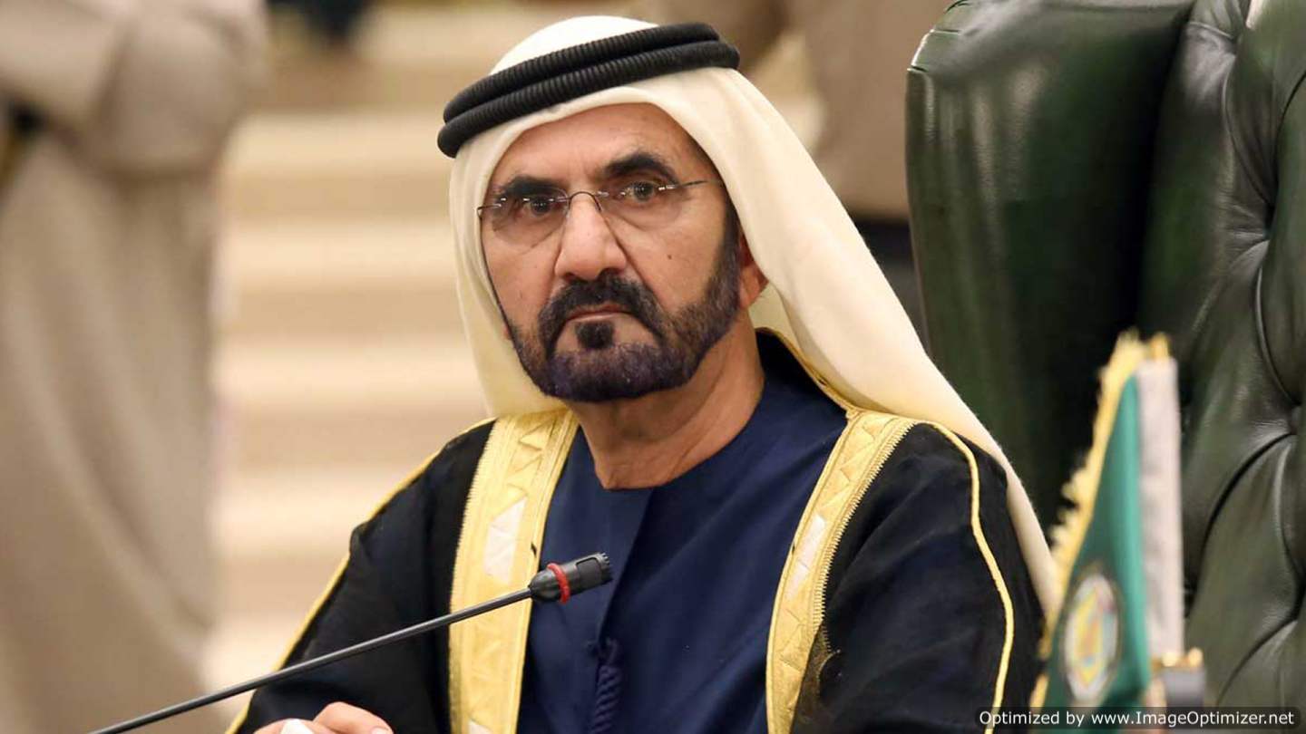  الشيخ محمد بن راشد آل مكتوم نائب رئيس الإمارات