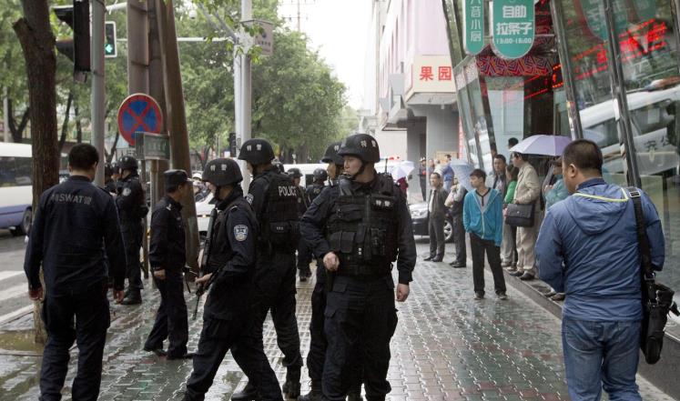 قوات الأمن الصينية