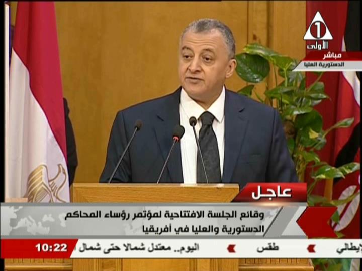 لمستشار عادل عمر شريف، نائب المحكمة الدستورية العليا