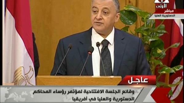 المستشار عادل عمر شريف نائب المحكمة الدستورية العليا المستشار عادل عمر شريف نائب المحكمة الدستورية العليا