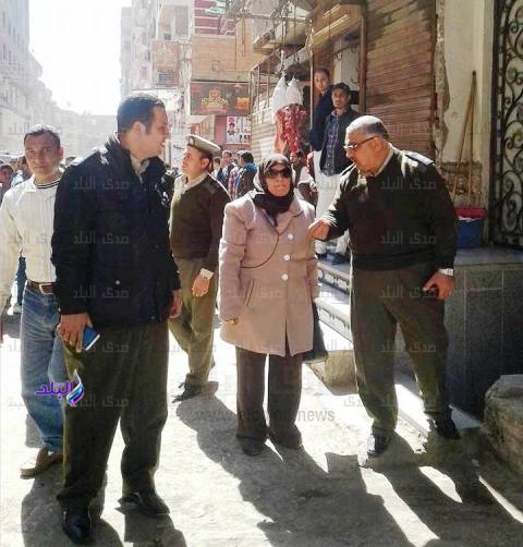 جانب من حملة الازالة جانب من حملة الازالة