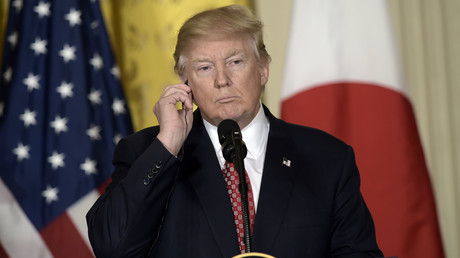  الرئيس الأمريكي دونالد ترامب