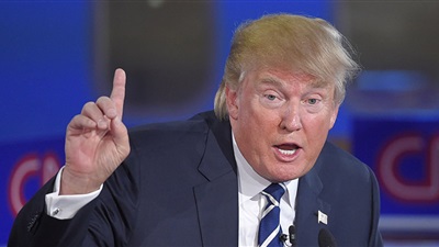  الرئيس الأمريكي دونالد ترامب