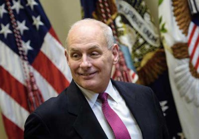 وزير الأمن الداخلي الأمريكي جون كيلي