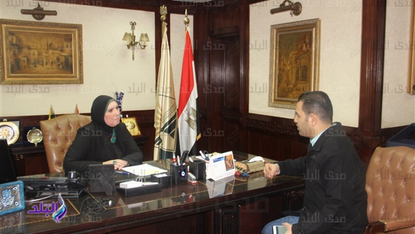 نيفين جامع خلال حوارها مع صدى البلد