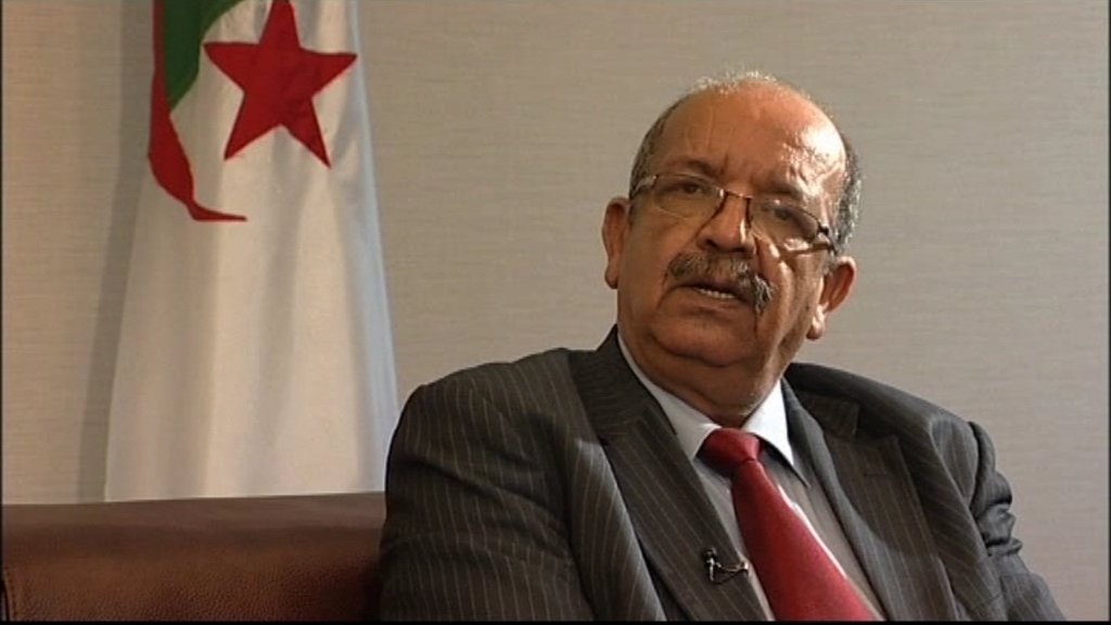 الوزير الجزائري للشئون المغاربيةعبد القادر مساهل الوزير الجزائري للشئون المغاربيةعبد القادر مساهل