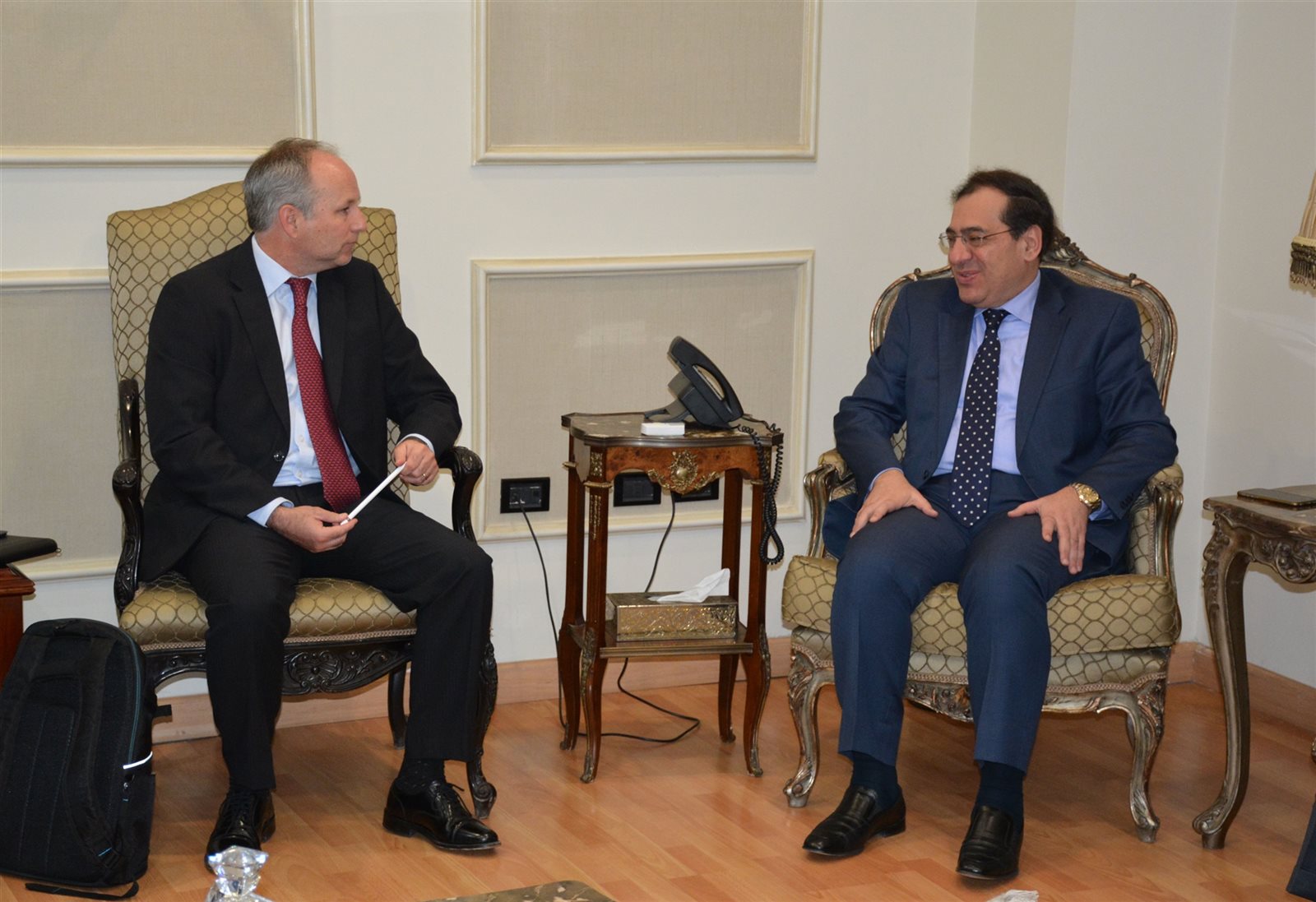 جانب من الإجتماع 