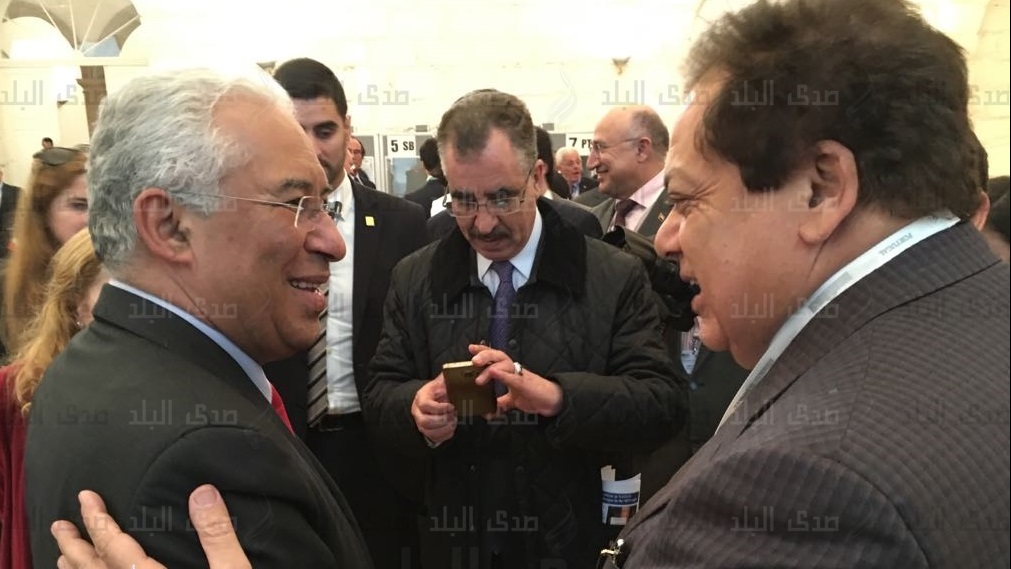 أبو العينين خلال لقاءه رئيس وزراء البرتغال أبو العينين خلال لقاءه رئيس وزراء البرتغال