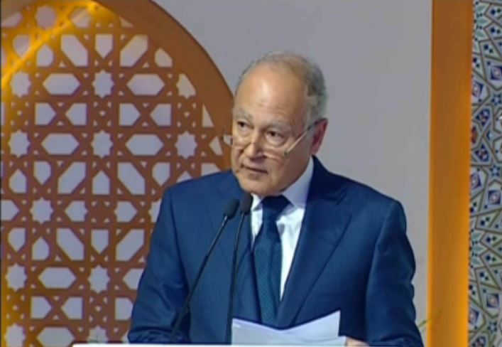 أحمد أبو الغيط الامين العام لجامعة الدول العربية